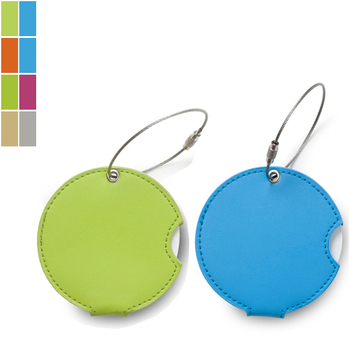 Addatag Luggage Tag in Artificial Leather, Set of 2